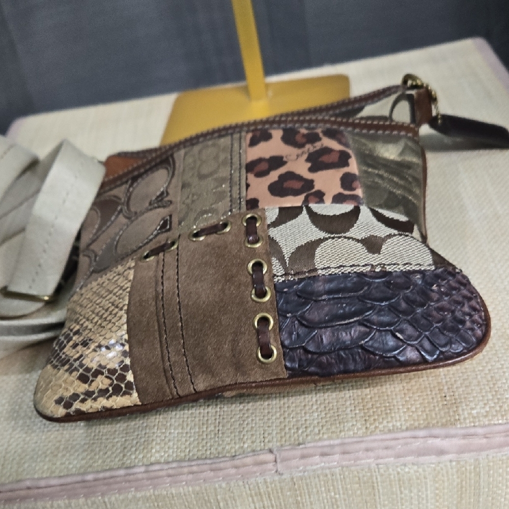 Coach Multicolor 2007 Patchwork Shoulder Bag - image 4